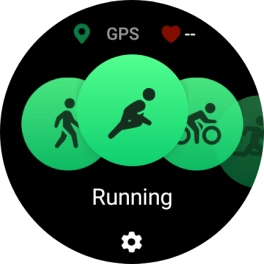 Press the settings icon.