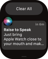 Press the required notification to open it.