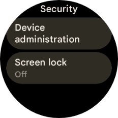 Press Screen lock.