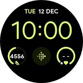 Press and hold the Side key to activate voice control.