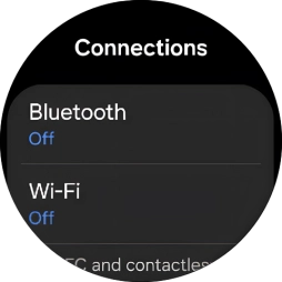 Press Wi-Fi.