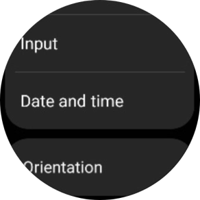 Press Date and time.