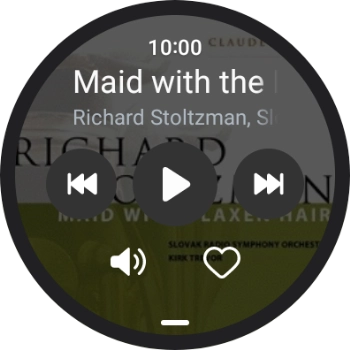 Press the play icon.