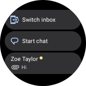 Press the required picture message.