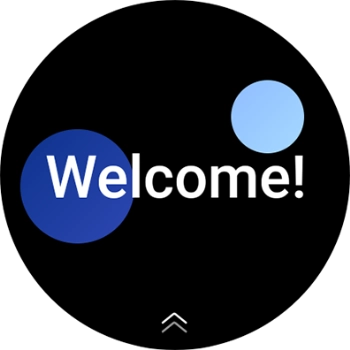 Slide your finger upwards starting from the bottom of the screen.