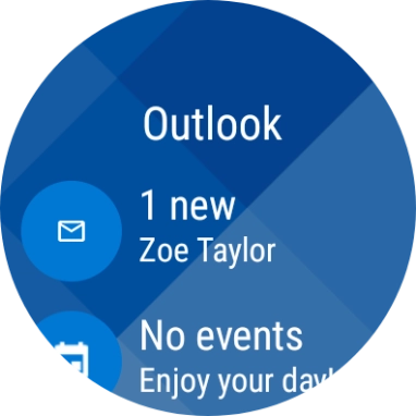 Press the email icon.