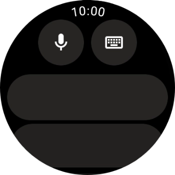 Press the microphone icon and say the required destination.