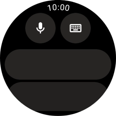 Press the microphone icon and say the required destination.