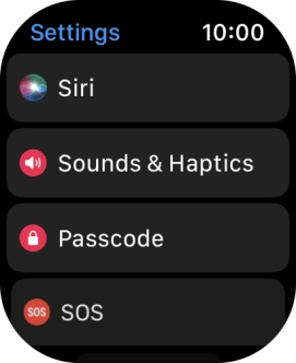Press Siri.