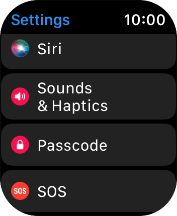 Press Siri.