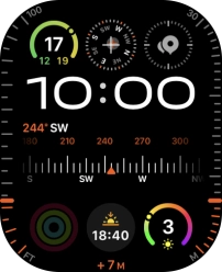 Press and hold the Digital Crown.