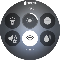 Press the Do Not Disturb icon to turn the function on or off.