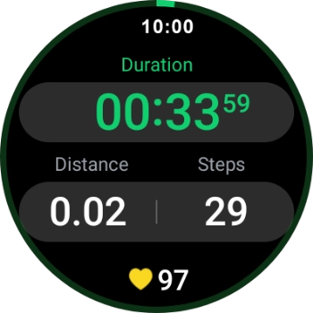 Slide your finger right starting from the left side of the screen.