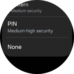 Press None.