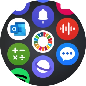 Press the email icon.