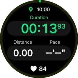 Press and hold the Return key to pause an activity.