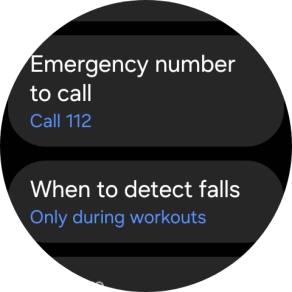 Press Emergency number to call.