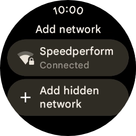 Press the crown to return to the home screen.