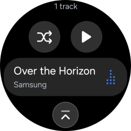 Press the required audio file.