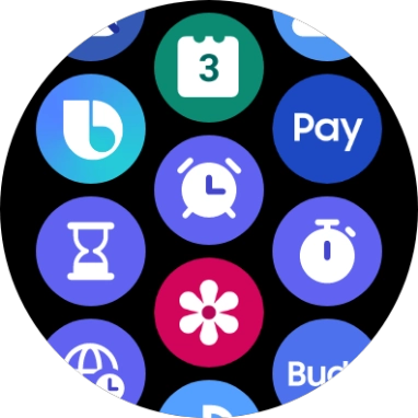 Press the Bixby icon.