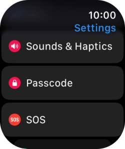 Press Passcode.