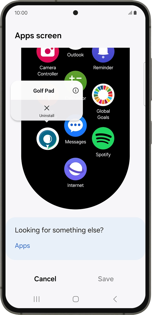 On your phone: Press Uninstall.