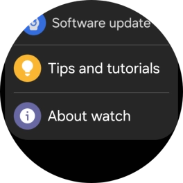 Press About watch.