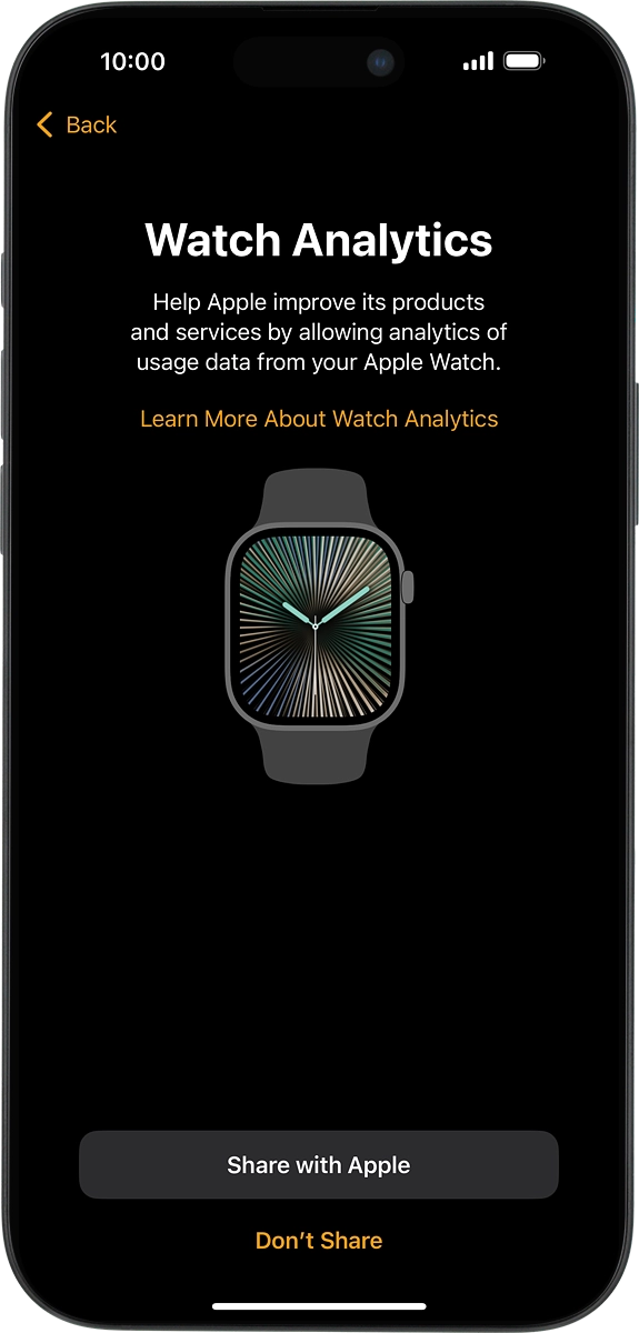 On your phone: Press the required setting.