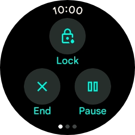 Press Pause to pause activity.