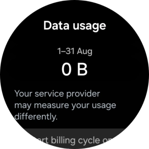 The total data usage is displayed.