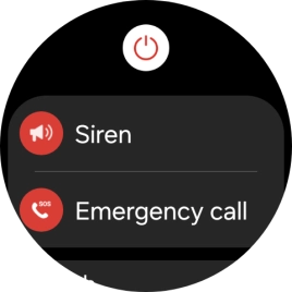 Press the power off icon.