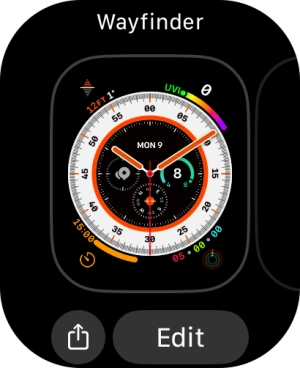 Slide your finger left on the screen.