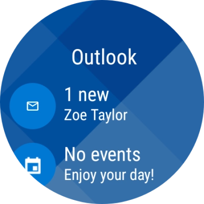 Press the email icon.