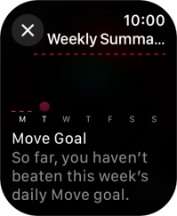 Press the Digital Crown several times to return to the main menu.