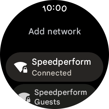 Press the crown to return to the home screen.