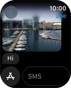 Press SMS.