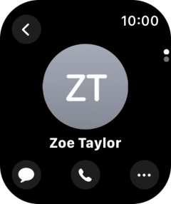 Press the call icon.