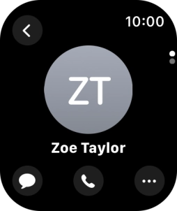 Press the call icon.