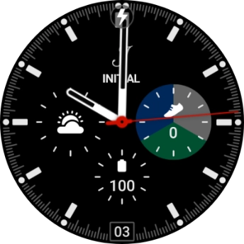 When the battery charging icon is displayed, charging is in progress.