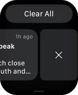 Press the delete icon to remove it.