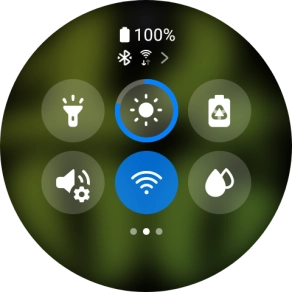 Press the low power mode icon.