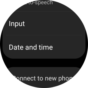 Press Date and time.