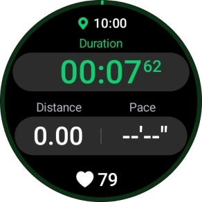 Press and hold the Return key to pause an activity.