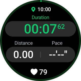 Press and hold the Return key to pause an activity.