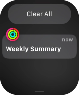 Press the required notification to open it.