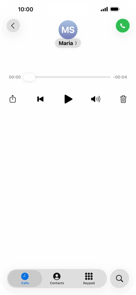 Press the play icon.