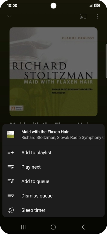 Press the add icon.