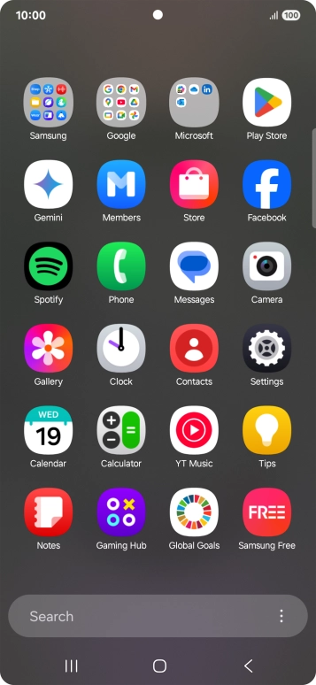 Press Play Store.