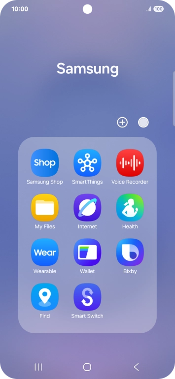 Open the Voice Recorder.