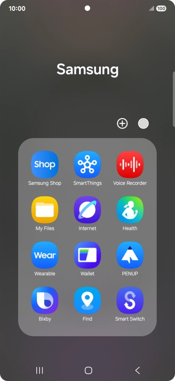 Open the Voice Recorder.